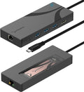 SABRENT USB-C Hub & SSD Enclosure, 6-Port Dock by SABRENT