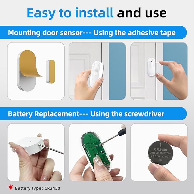 Daytech Wireless Door Chimes When Door Opens - Image 8