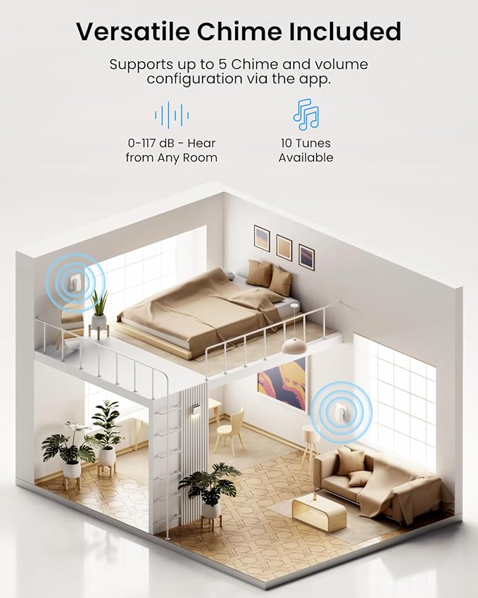 REOLINK Video Doorbell WiFi Camera - Image 8