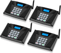 Intercoms Wireless for Home Hands Free, Upgrade Two Way Intercom 5300 Feet Range by SANZUCO