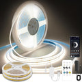 Pandery COB LED Strip Lights Natural White, 24V Dimmable led Light Strip KIT by PanderyCOBLightUPYourLife