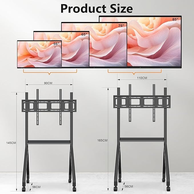 YIXZSWD Smart Board, 55 Inch Interactive Whiteboard 4K Touchscreen Built in - Image 3