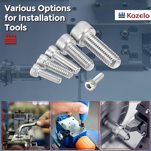 Kozelo 50pcs Socket Head Cap Screws - Image 6