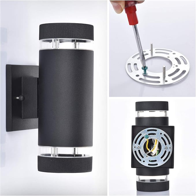 rosykite Outdoor Wall Sconce Lights, Dusk to Dawn Outdoor Exterior Lighting - Image 8