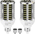 YANYCN 50W 2 Pack LED Corn Light Bulb, 5000K Daylight 6500LM Commercial by YANYCN