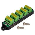 16Amp 300V 4x5 Position Terminal Block Distribution Module. OONO D-1657GP by OONO