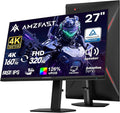 Amzfast 27’‘ 4K Gaming Monitor HDR 400, UHD 160Hz 144Hz | FHD 320Hz 300Hz Dual by Amzfast