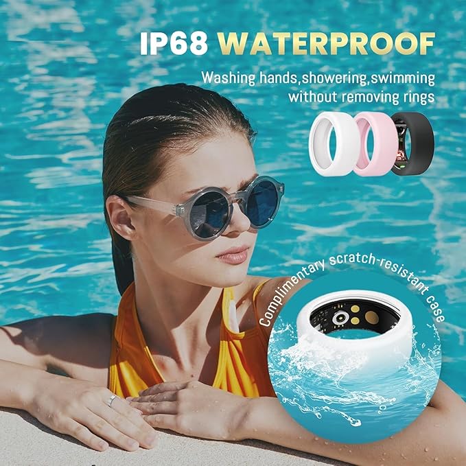 Smart Ring For Women Men, Health Tracker - Image 3