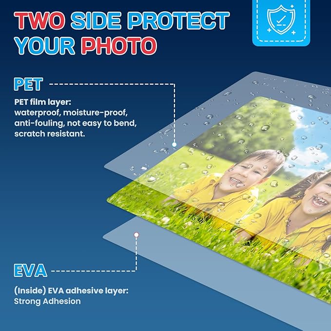 CAREGY 150 Pack Laminating Sheets, Hold 11 x 17 Inch Sheet, 3 Mil Clear Thermal - Image 3