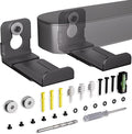 MUAKIOY SoundBar Wall Mounts, Universal Sound Bar Brackets Under TV, Depth by MUAKIOY