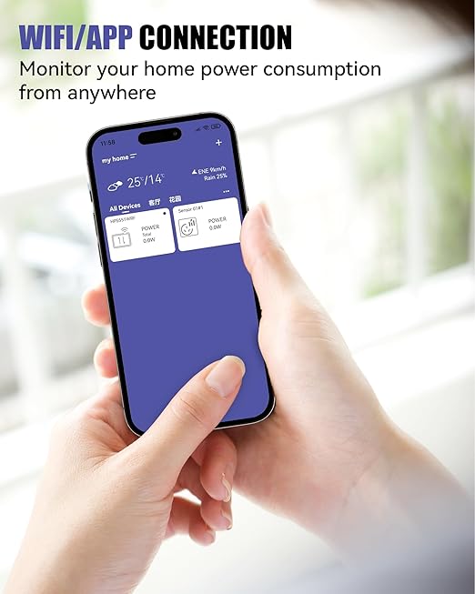 BALDR Wi-Fi Home Power Monitor Socket - Image 3
