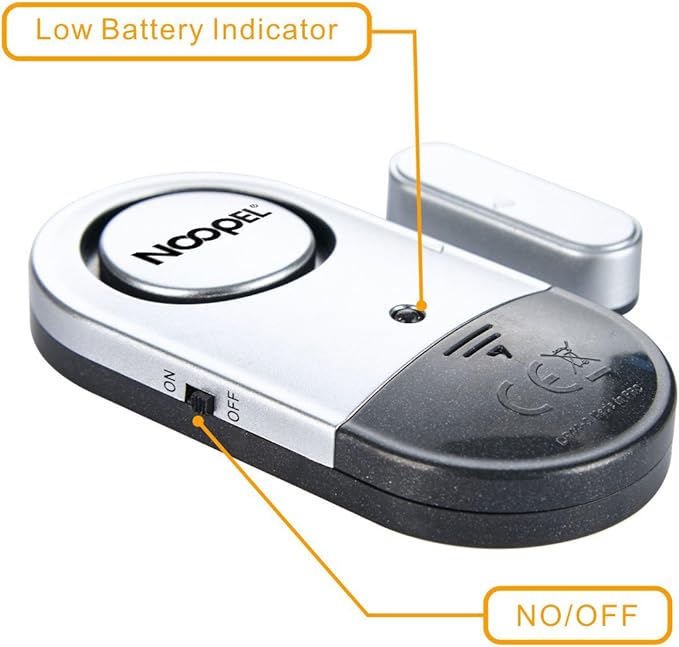 Door Alarms for Kids Safety, 6 Pack 120dB Pool Alarm Sensor for Doors and - Image 5