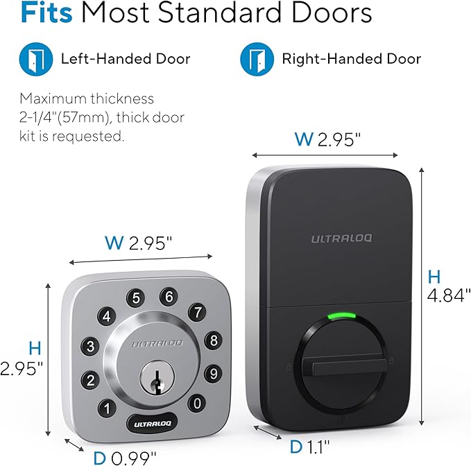 ULTRALOQ U-Bolt WiFi Smart Lock - Image 8