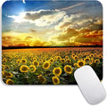 Armanza Square Mouse Pad Sunflower, Personalized Premium-Textured Custom Mouse by Armanza