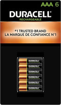 Duracell Rechargeable AAA Batteries, All-Purpose Pre-Charged Battery by Duracell