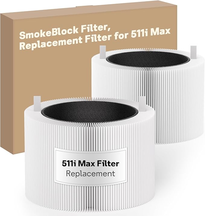 Leemone 511i Max SmokeBlock Filter Replacement Compatible by Leemone