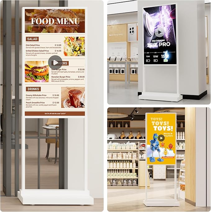 Canlarriz Digital Signage Kiosk 55 inch Digital Menu Board - Image 5