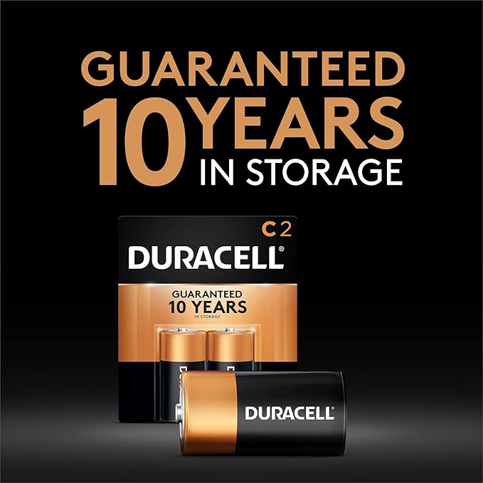 Duracell Coppertop C Batteries, C Battery - Image 5