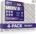 BNX TruFilter 20x25x1 Air Filter MERV 8 by BNX