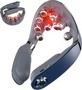 SKG Foldable Neck Massager for Pain Relief Deep Tissue Vibration Cordless by SKG