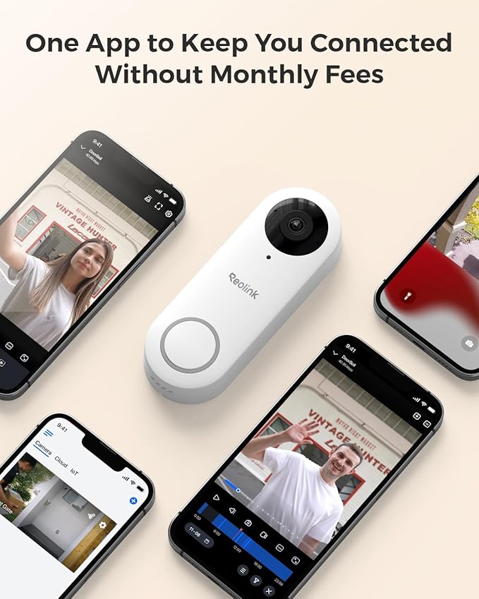 REOLINK 2K Video Doorbell PoE Camera - Image 8