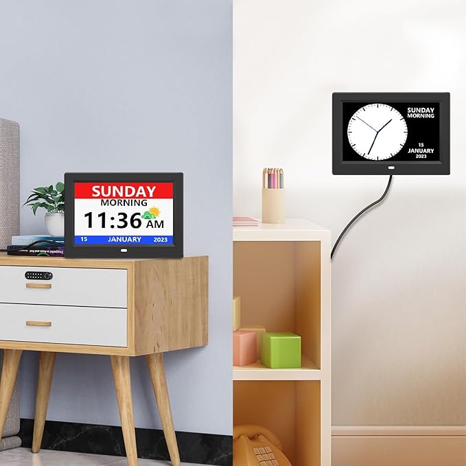 LXBYJKJ 10 Inch Digital Clock - Image 5