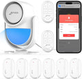 CPVAN WiFi Motion Sensor Alarm, 125dB Wireless DIY Smart PIR Motion Detector by CPVAN
