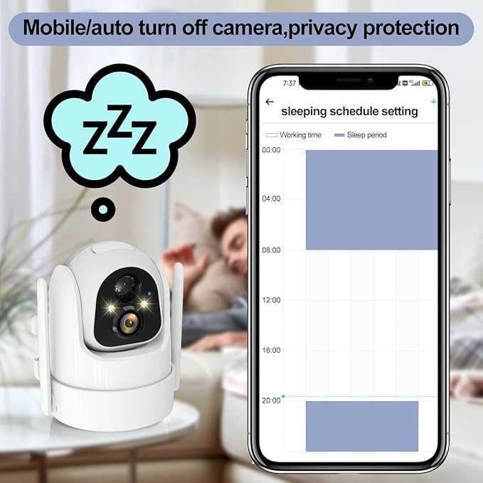 2K PTZ Solar WiFi Security Camera - Image 6