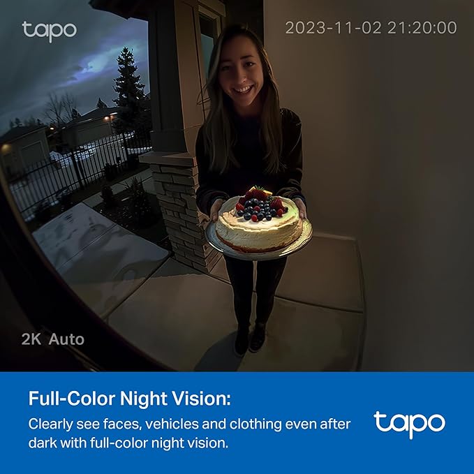 Tapo by TP-Link Smart Video Doorbell Camera Wireless - Image 7