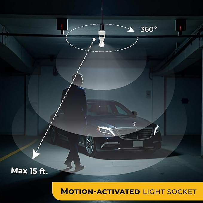 Touch & Glow 360 Motion Sensor Light Socket - Image 4
