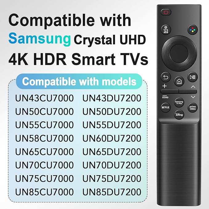 for Samsung Remote Replacement BN59-01388A Remote Control - Image 2