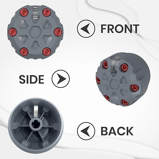 4 Pack - 2nd Gen Tacoma Accessories AC Knob Upgrade - 2005, 2015 Tacoma Climate - Image 5