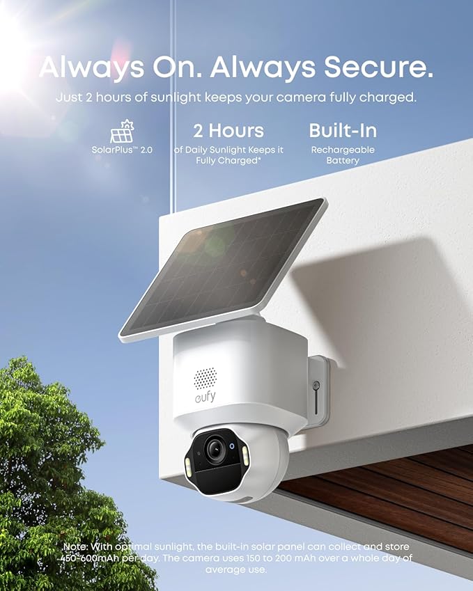eufy Security SoloCam E42 4-Cam Kit, 4K Security Camera Wireless Outdoor - Image 6