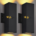wowlite Motion Sensor Outdoor Wall Lights, Dusk to Dawn Outdoor Lighting by wowlite