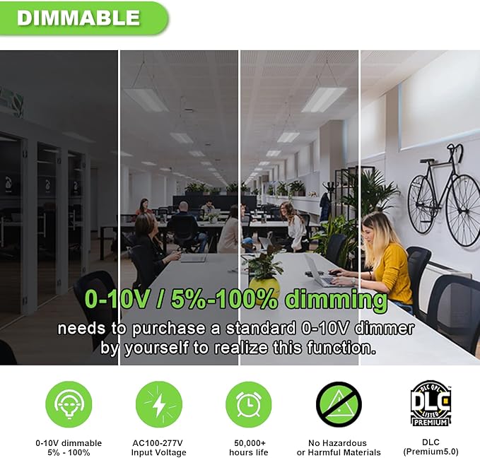 Cortelco 2x4 LED Troffer Light-25W/30W/35W/40W/50W, 4 CCT Selectable - Image 9
