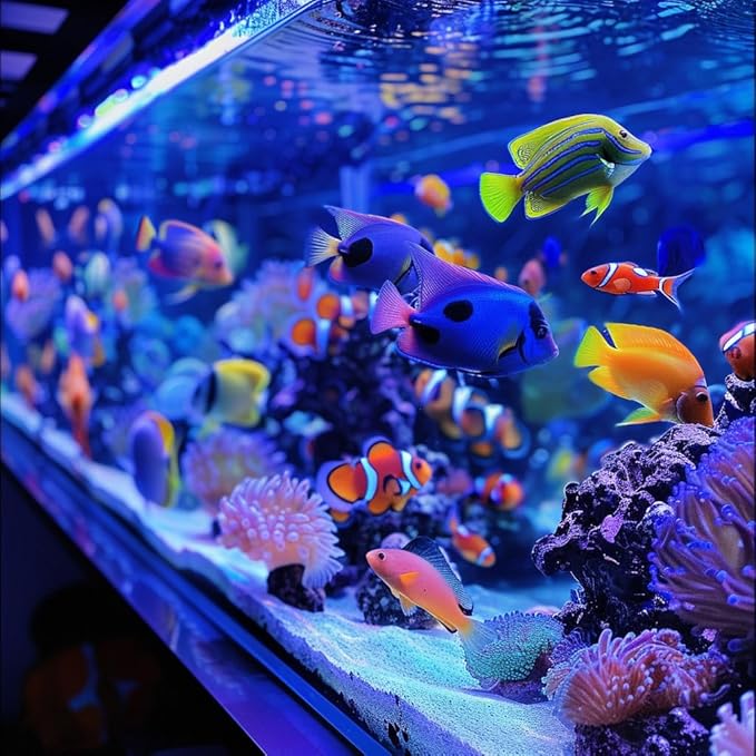 LED Strip Lights ICE Blue COB 320 LEDs High Brightness Indoor Use Flexible Thin - Image 9