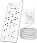 Power Strip Surge Protector Outlet Extender by Maxpw
