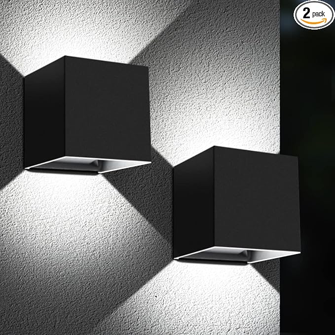 ledmo LED Up and Down Outdoor Wall Lights 20W Anti-Rust Adjustable Modern Wall by LEDMO