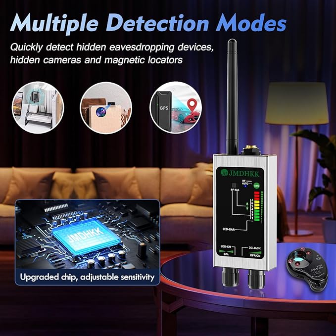 JMDHKK M8000 Hidden Camera Detector, Bug Detector, Camera Finder, Signal - Image 2