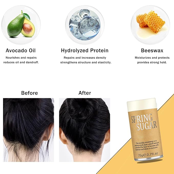 7 Pcs Hair Wax and Edge Control Set - Image 3