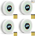 Yfwsrecinoe 4 Pack Upgraded Combination Smoke and Carbon Monoxide Alarm Detector by Unknown