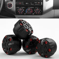 4 Pack - 2nd Gen Tacoma Accessories AC Knob Upgrade - 2005, 2015 Tacoma Climate by DUBBSHARDWARE