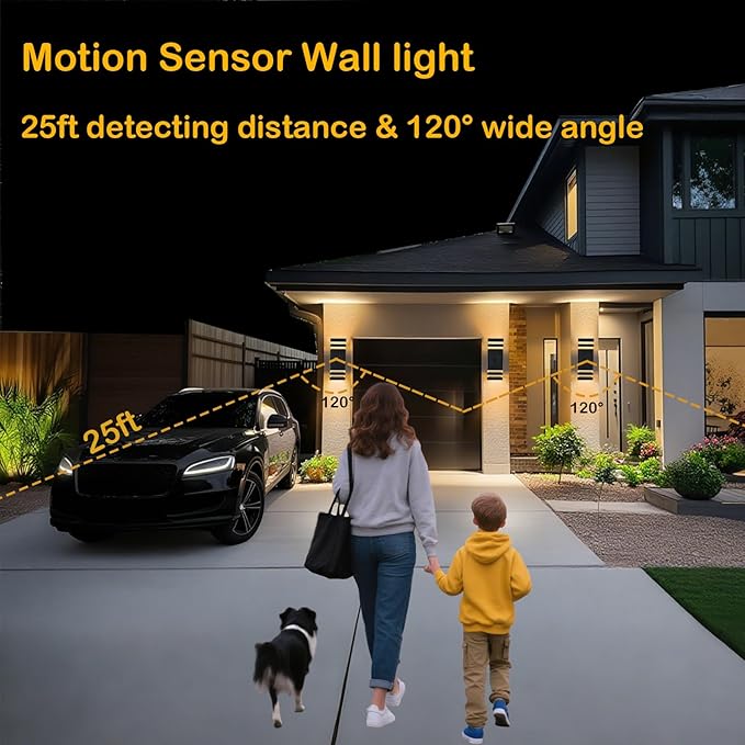 iYogaled Dusk to Dawn Motion Sensor Porch Light - Image 5