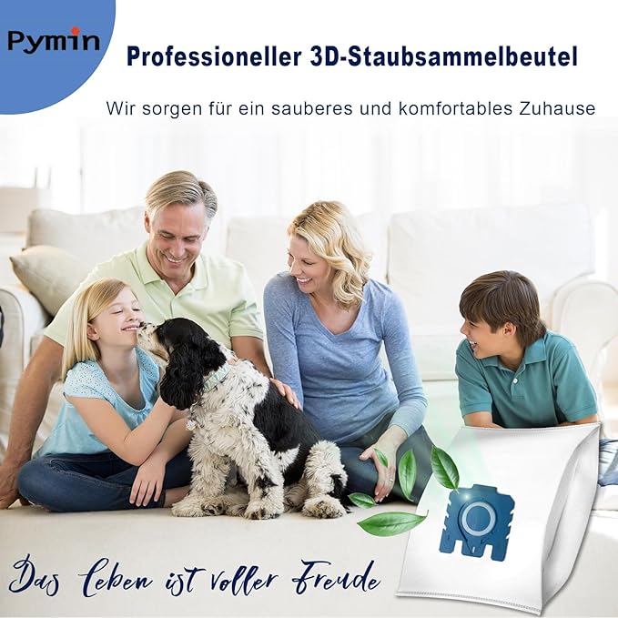 Pymin 8 Pack GN Vacuum Dust Bags Compatiable - Image 6