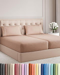 Split King Size 5 Piece Sheet Set by CGKUnlimited