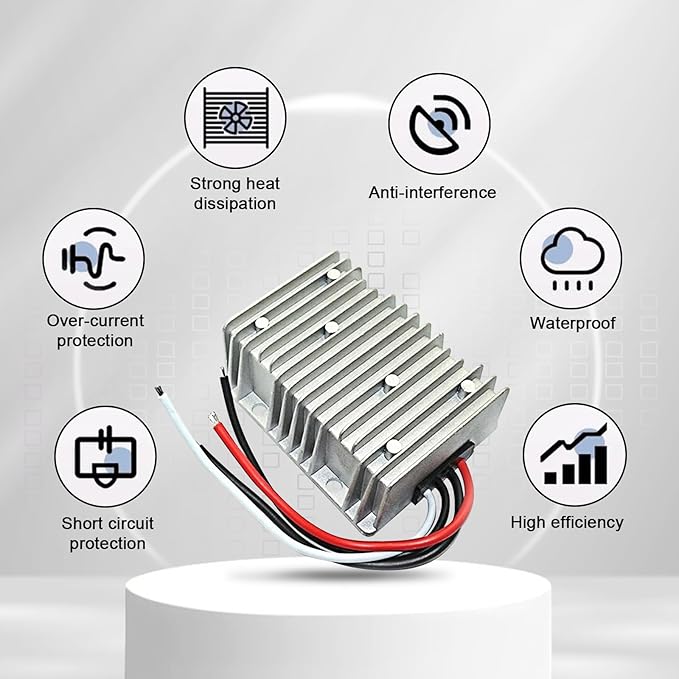 12V to 24V DC Step UP Converter DC Converter Regulator 30A 720W Power Supply - Image 4