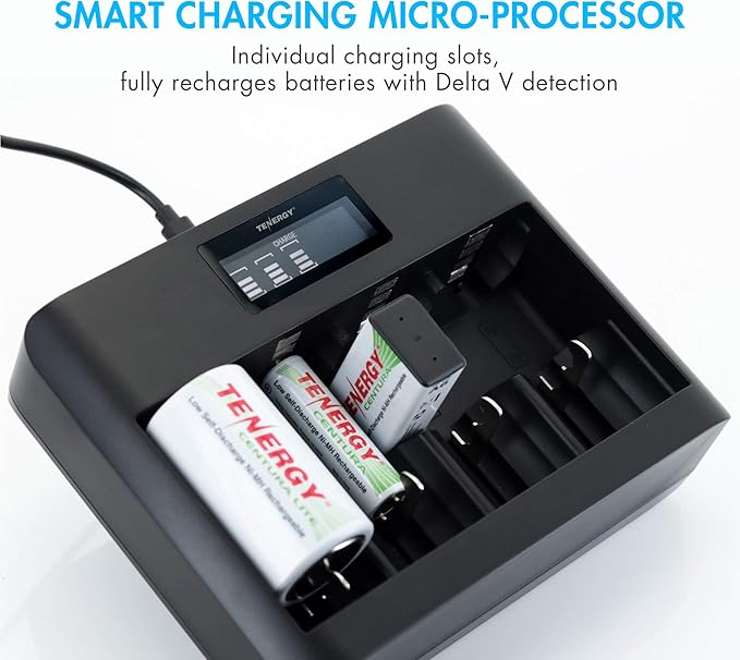 Tenergy TN486U 5-Bay Universal Battery Charger - Image 3