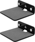 TXEsign Small Floating Shelves Speaker Shelves-2 Pack Wall Shelves Speaker Mount by TXEsign