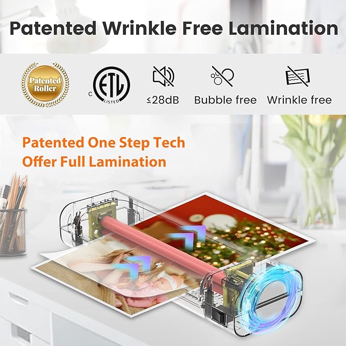 VidaTeco Laminator Machine 9-inch Thermal Cold Laminator - Image 2