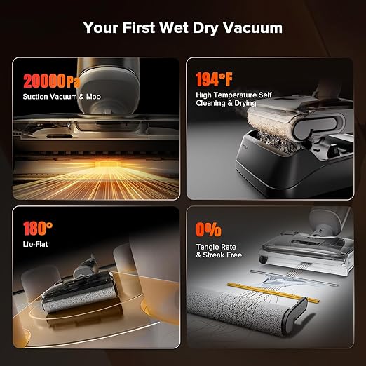 roborock F25 GT Vacuum Mop All in One, Wet Dry Vacuum Cleaner Cordless - Image 2